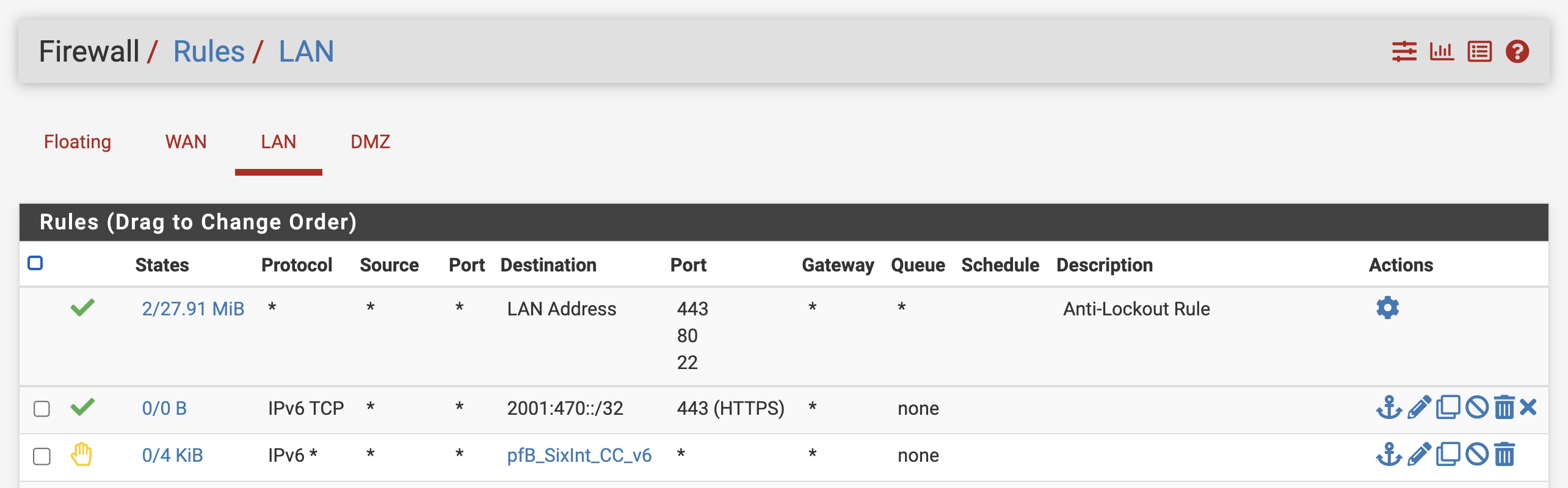 IPv6 Config